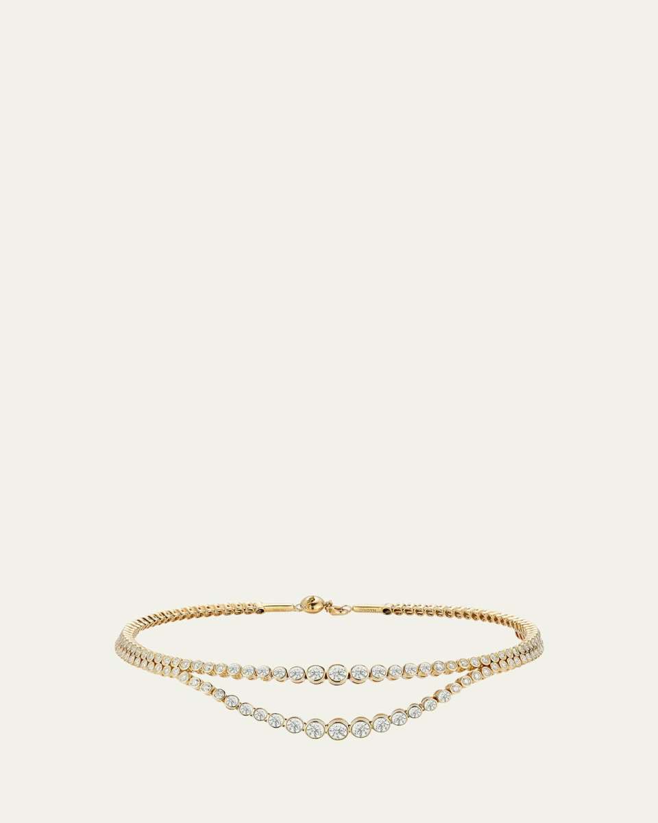 Lumiere Choker Necklace with Diamonds